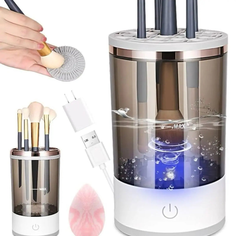 Lavadora Automática de Pinceis e Esponjas de Maquiagem