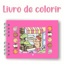 Bobbie Goods Livro de Colorir 50 folhas 180g/m², caderno de desenho, pintura colorir