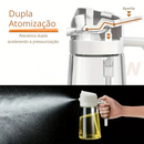 Dispenser de Óleo 2 em 1, Spray e Fio de Óleo