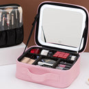 Bolsa e Necessaire de Maquiagem com LED