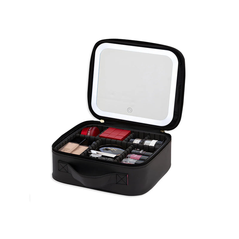 Bolsa e Necessaire de Maquiagem com LED