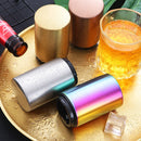 Abridor de garrafa de Automático, magnético em aço inoxidável