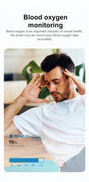 Anel Inteligente IA - Smart Ring, Elegante e Moderno,  Monitoramento de Saúde e Esporte