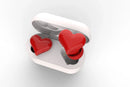 Fones de Ouvido Sem Fio Bluetooth em formato de coração e led.